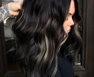 Subtle Peekaboo Highlights for Black Hair