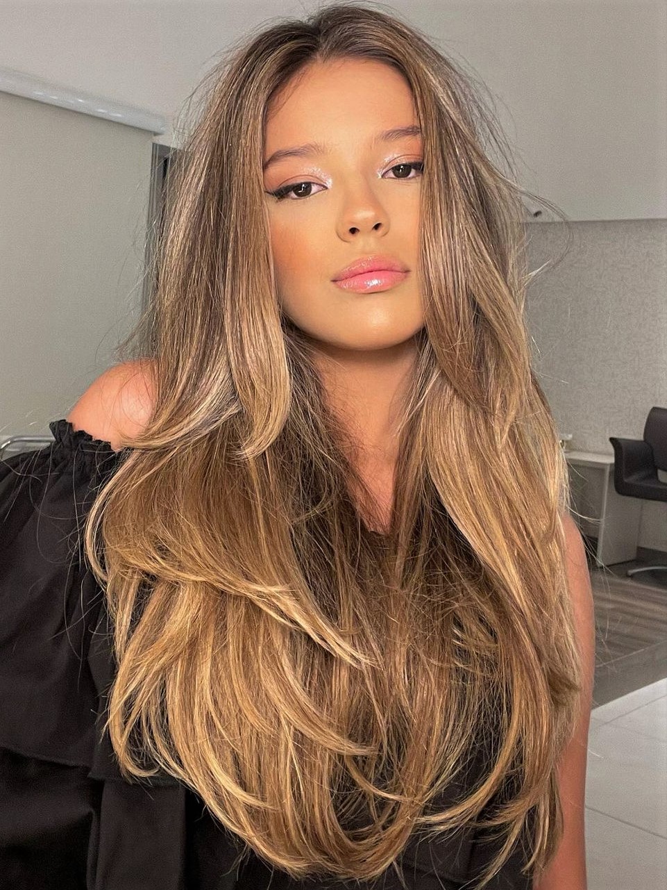 Long 3-Tier Layered Haircut