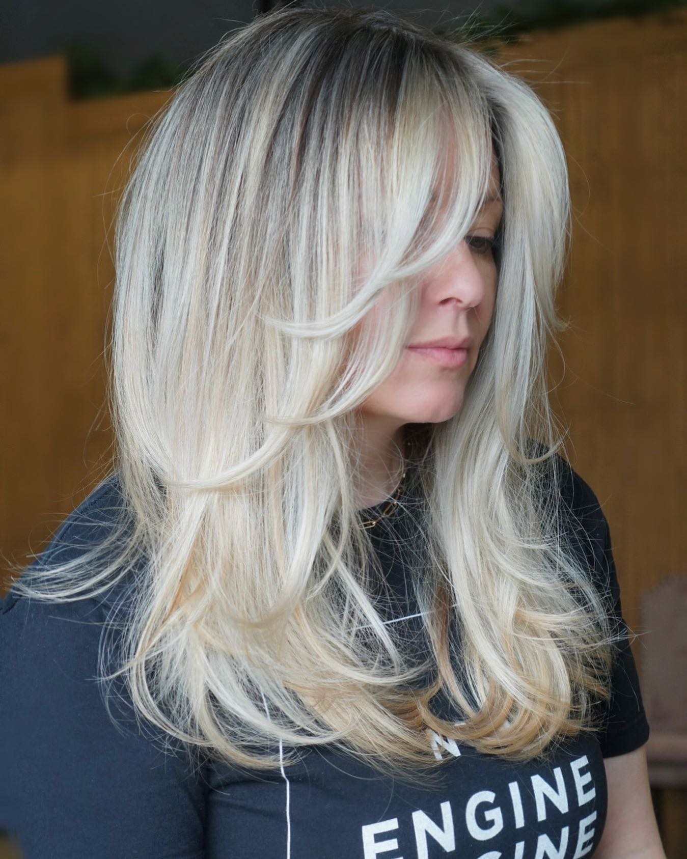 Long Feathered Haircut with Definition