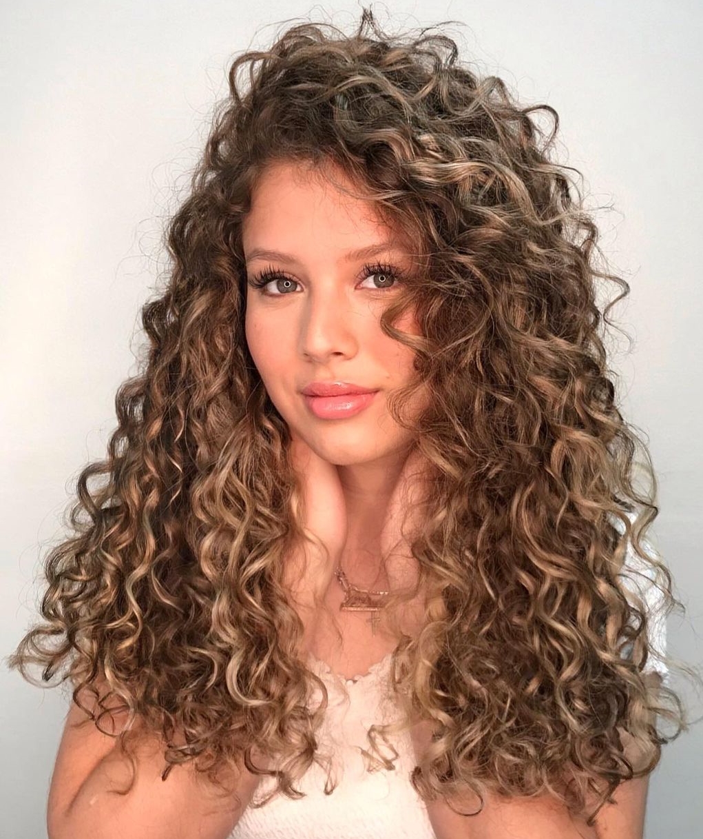 Curly Rezo Cut for Long Hair