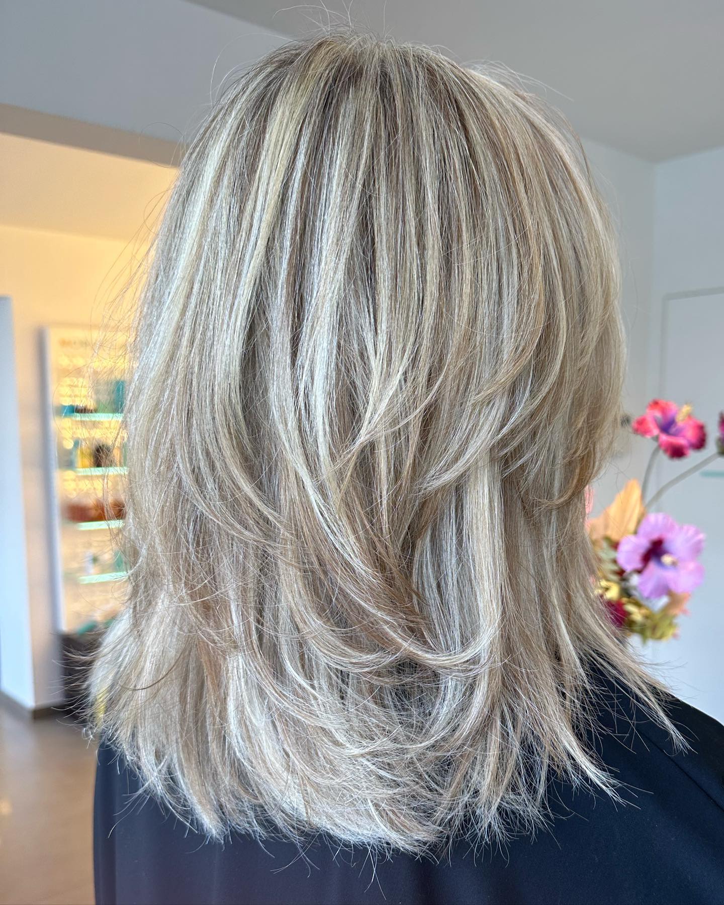 Two-Tier Medium-Length Haircut