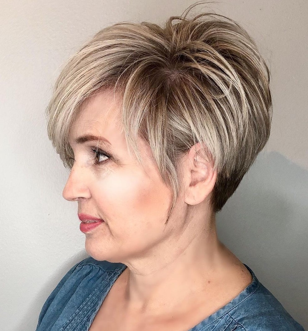 Pixie Haircut for Older Women