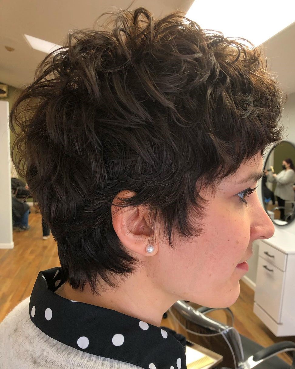 Low-Maintenance Pixie with Short Layers