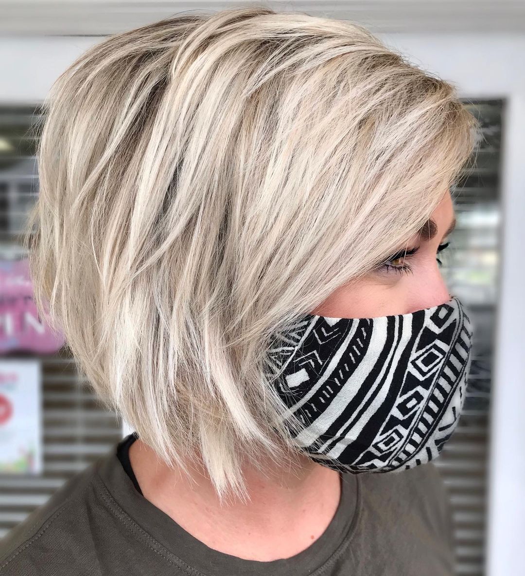Short Layered Bob for Thin Hair