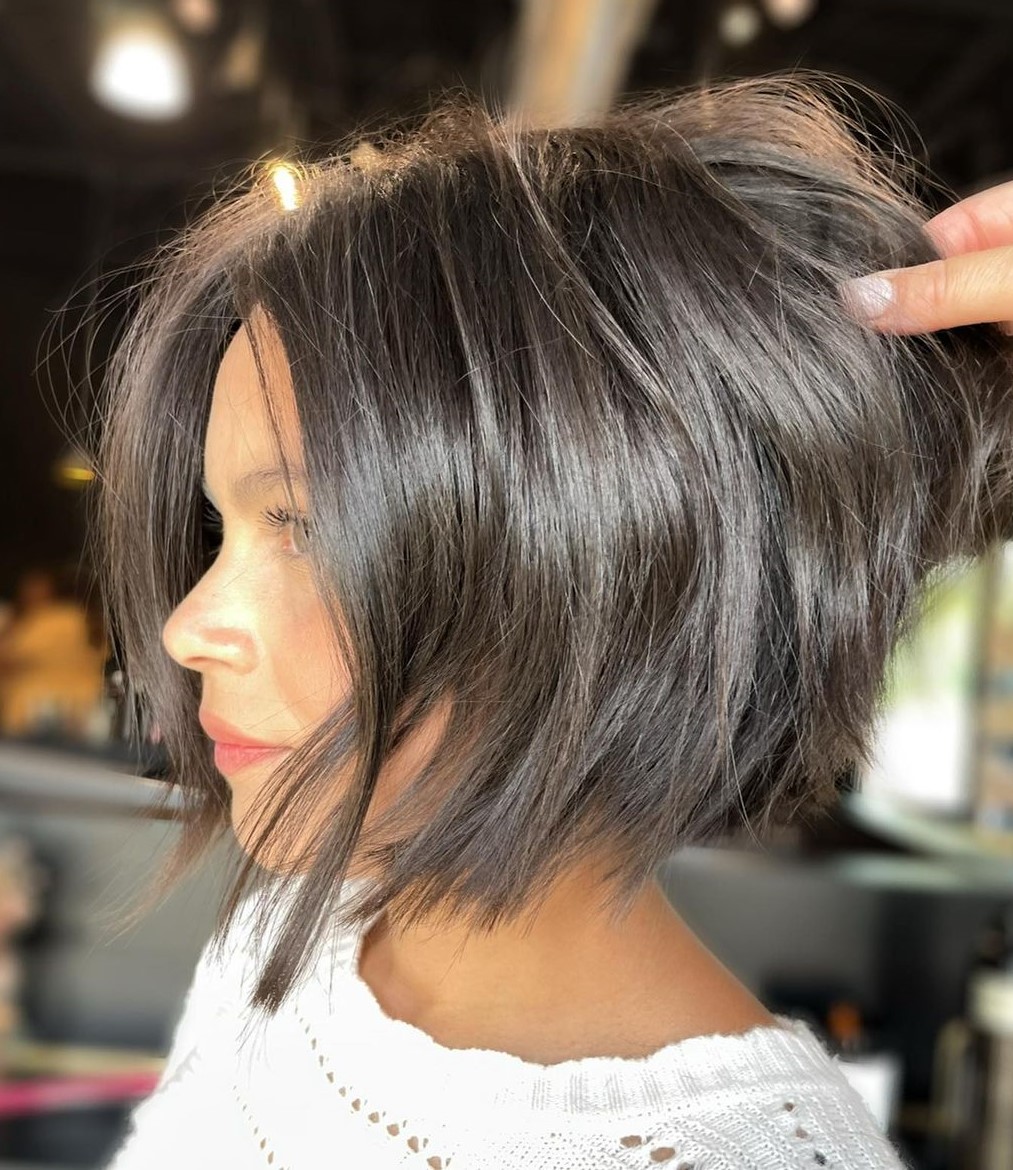 Short Bob with Texturized Ends