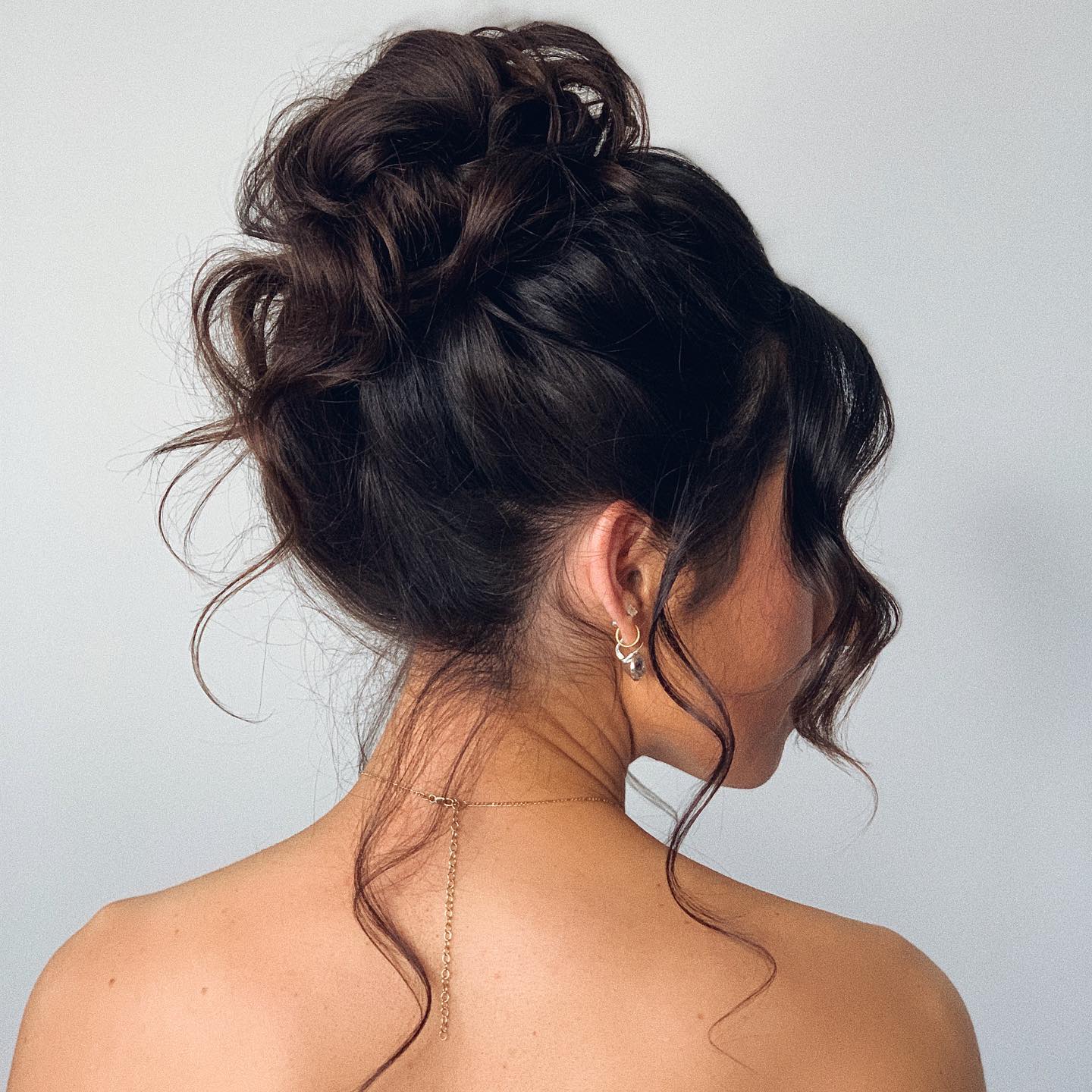 Wedding Soft High Bun