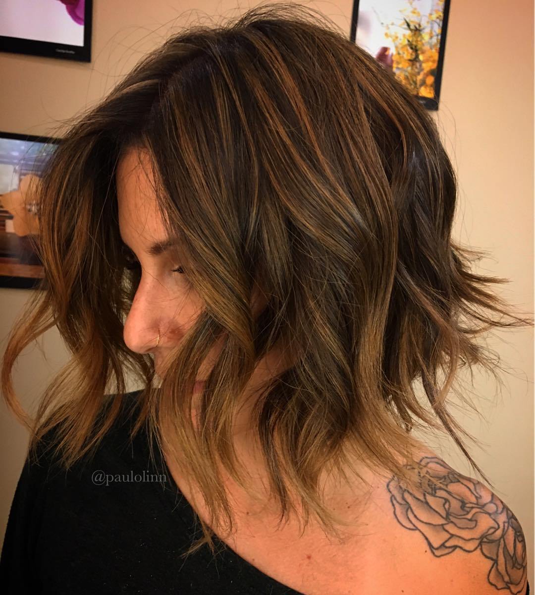 Medium Length Bob for Thick Hair