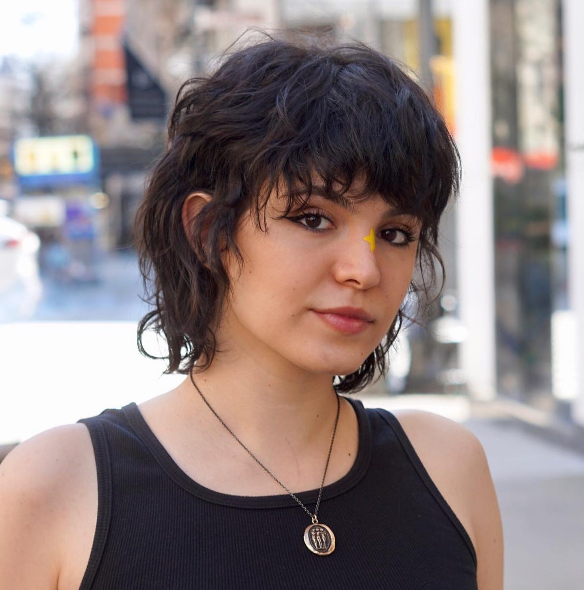 Youthful Messy Bob with Layers