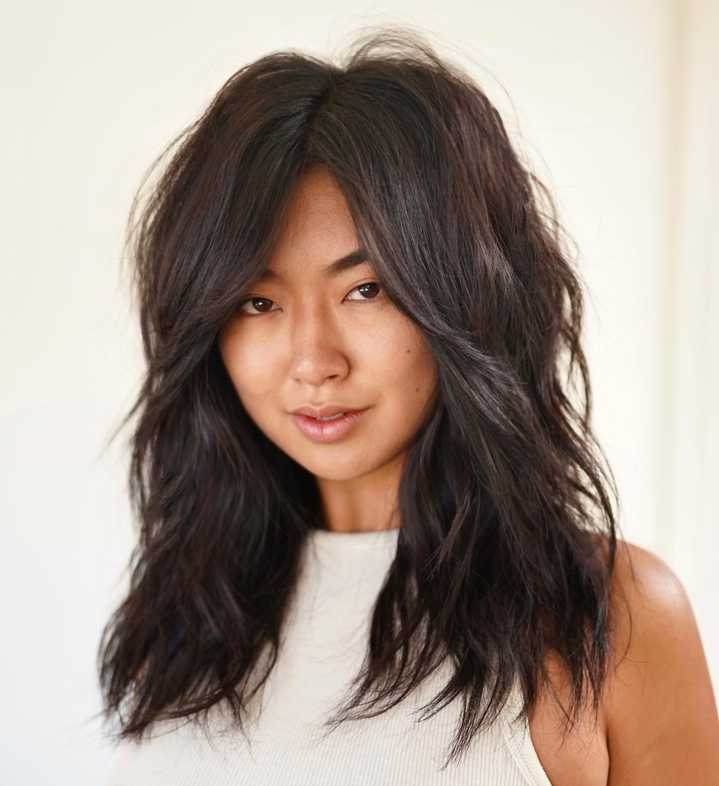 Mid-Length Choppy Wolf Cut