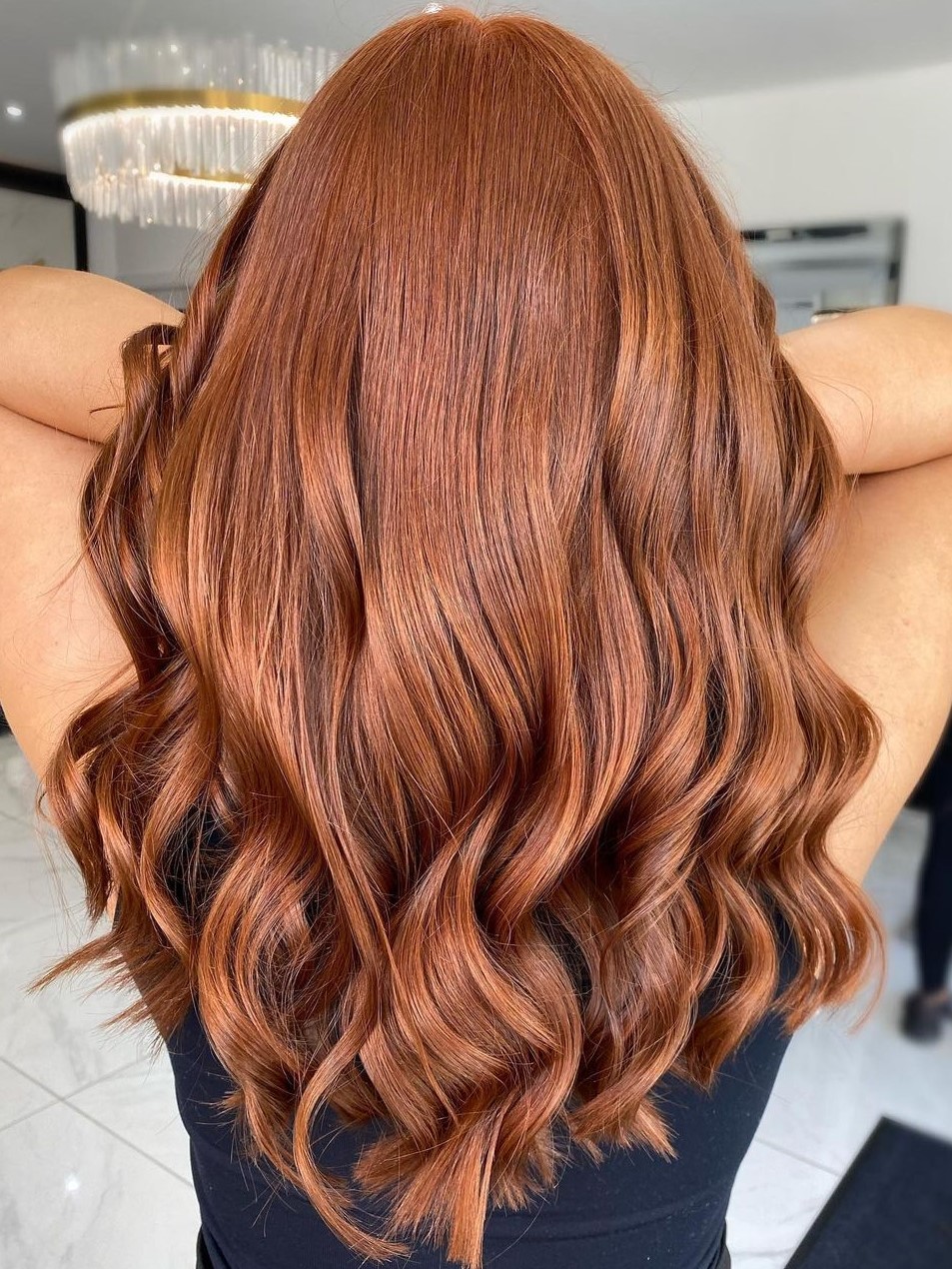 Long Ginger Red Hair