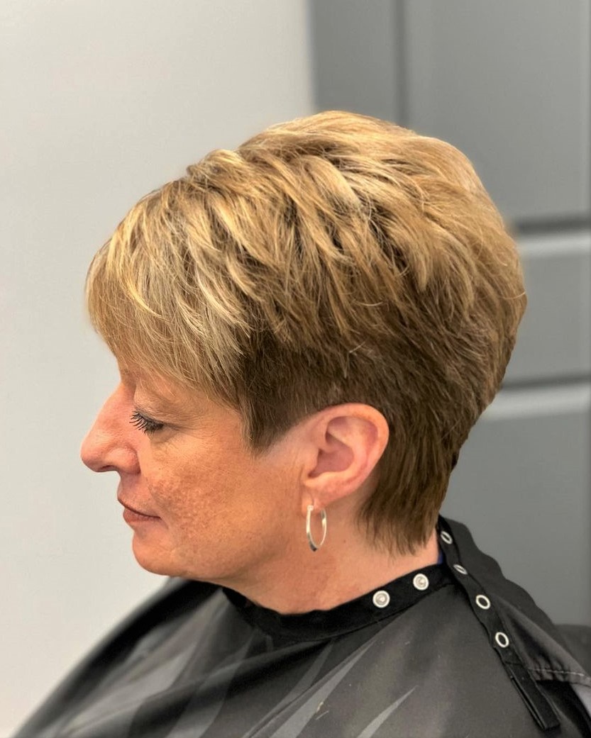 Very Short Pixie Over 50