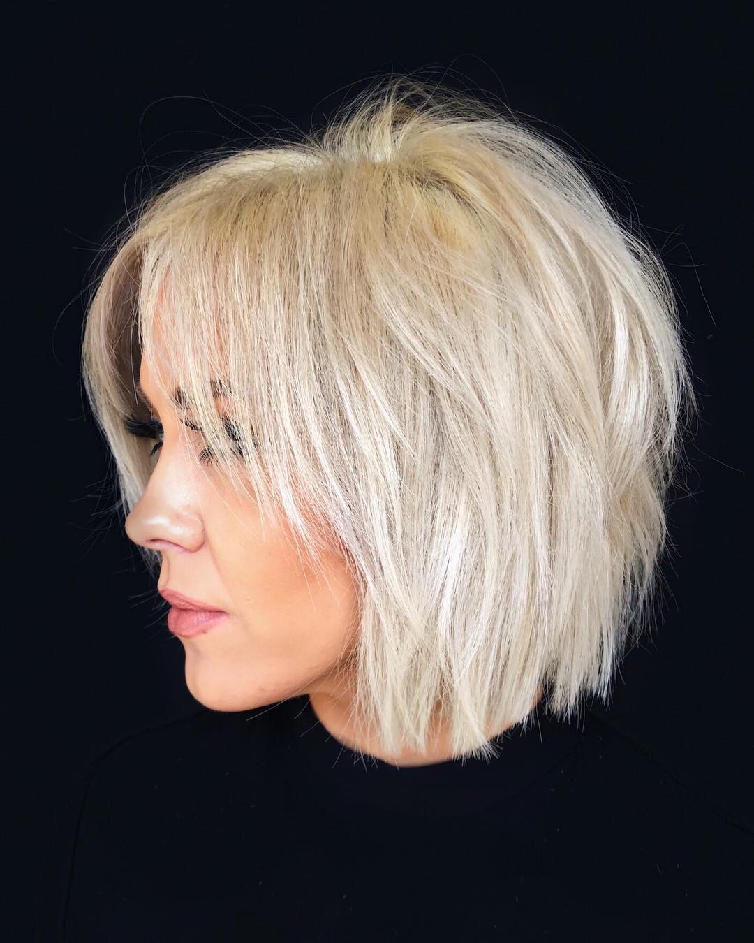 Volumizing Short Cut for Thin Hair