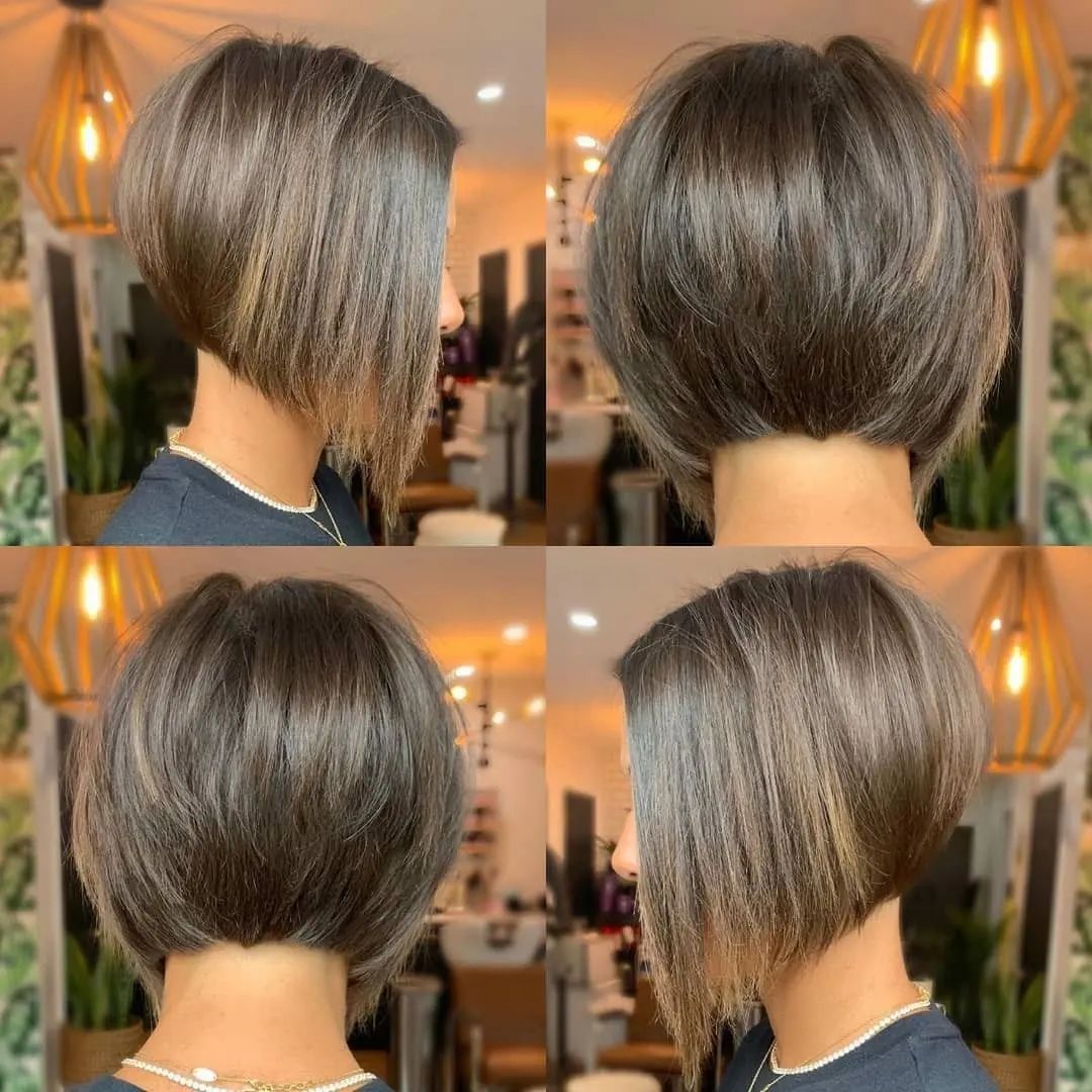 Fine Hair Concave Bob