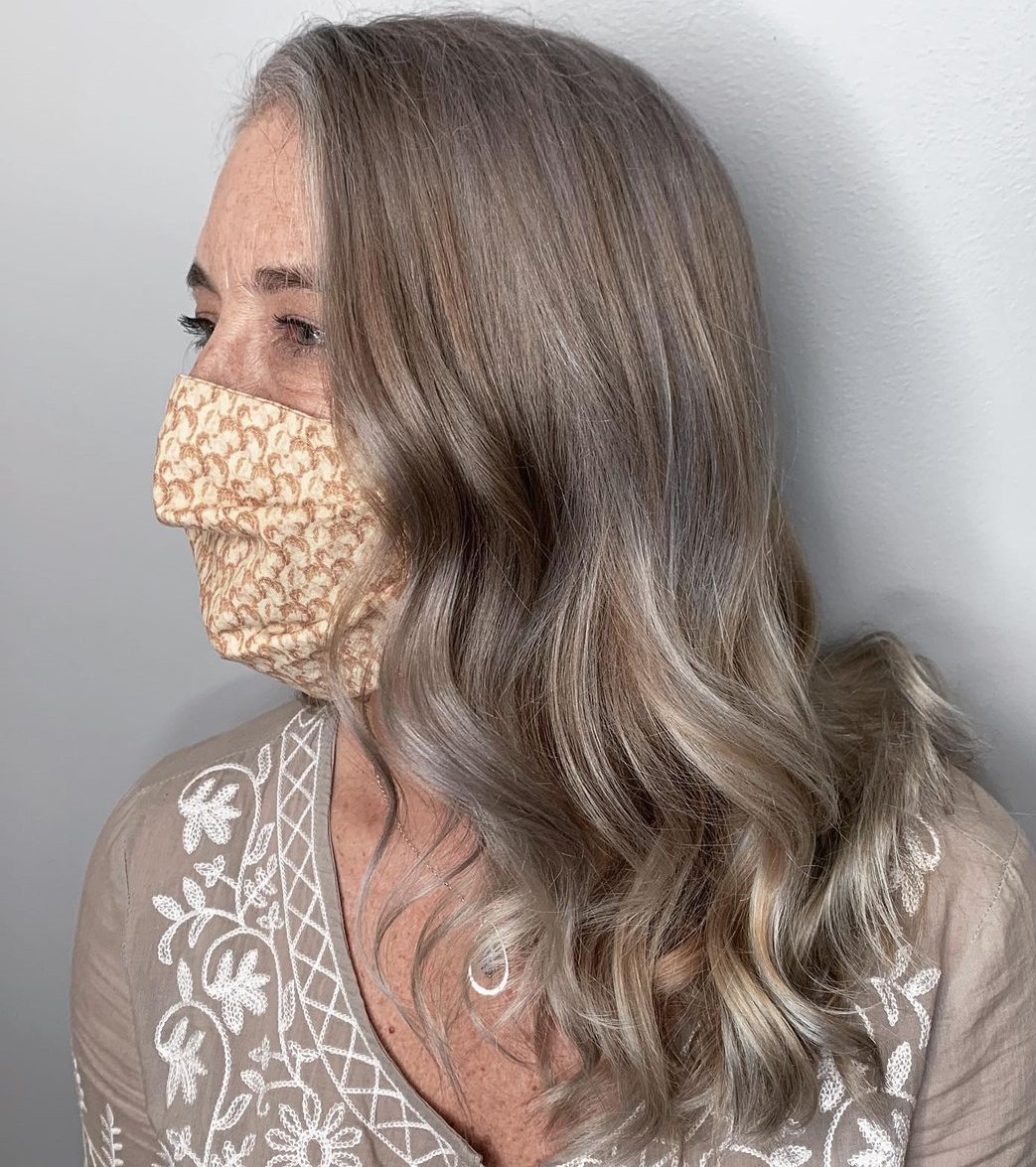 How to Blend Gray Hair with Highlights