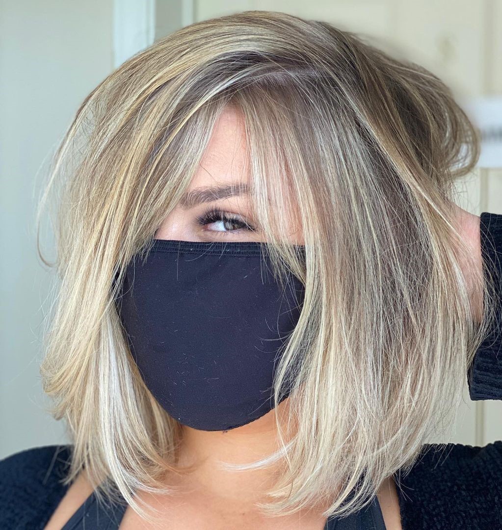 Low-Maintenance Wispy Messy Bob