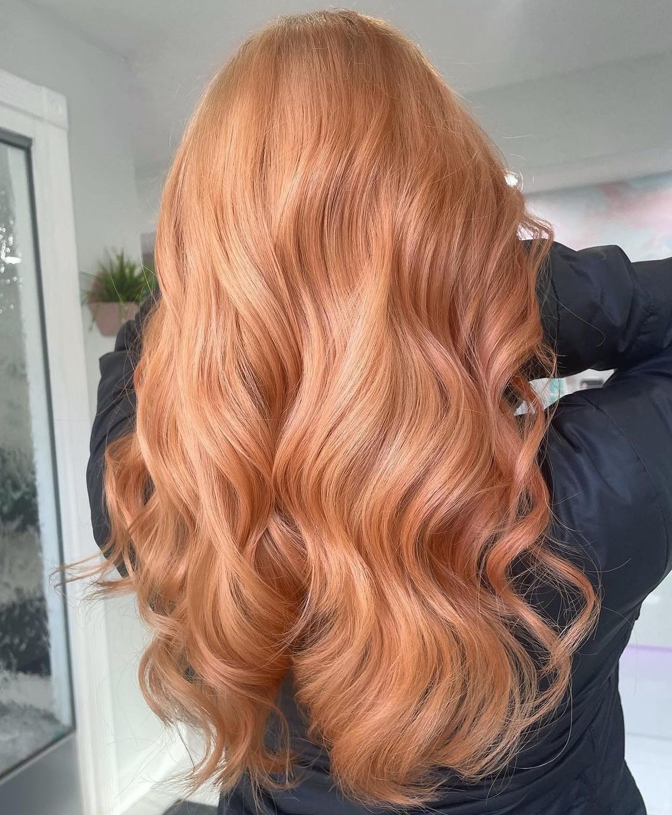 Bright Strawberry Blonde Hair Shade