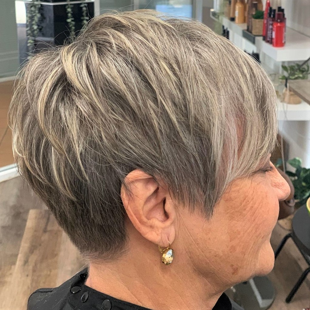 Spiky Undercut Pixie