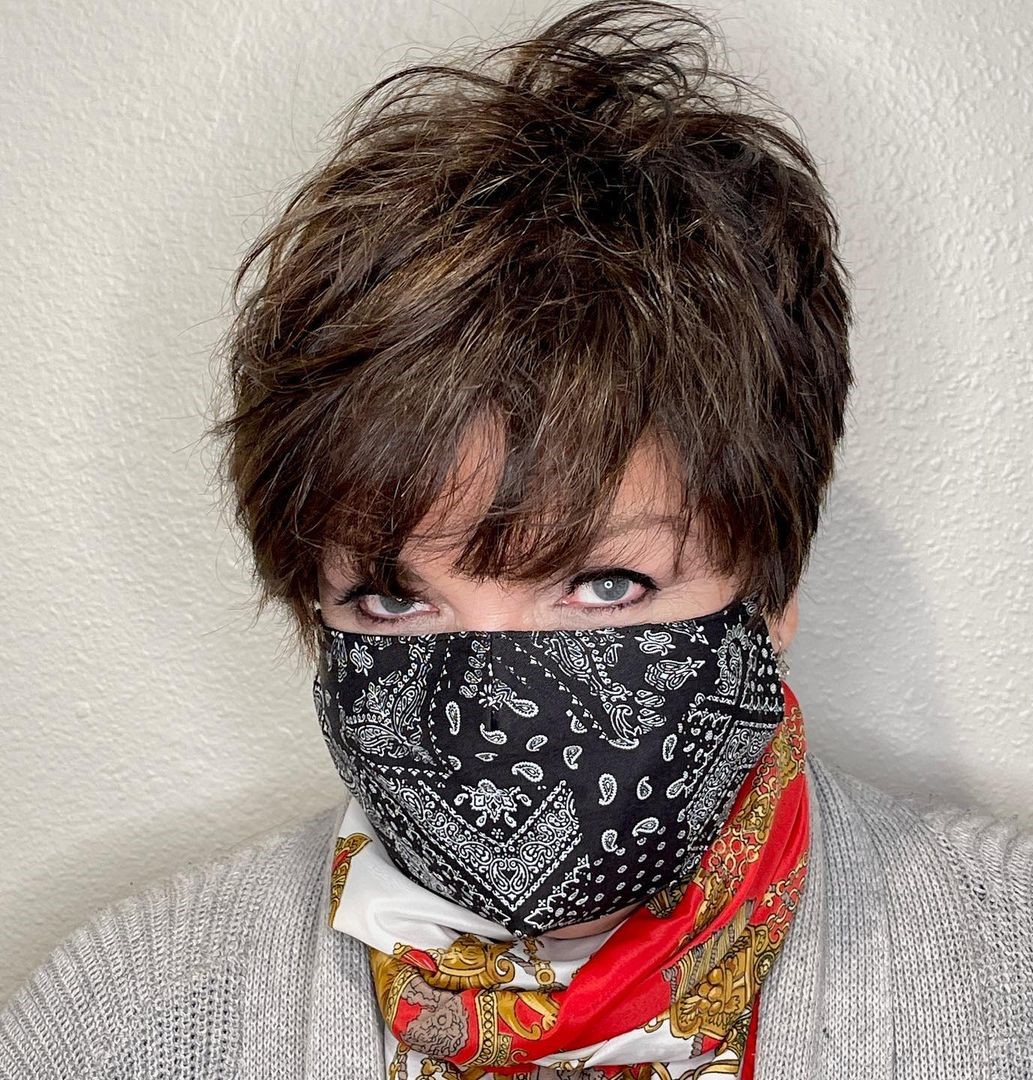 Short Disheveled Haircut
