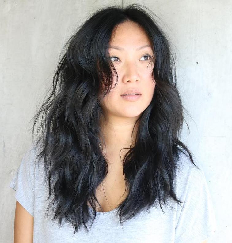 Long Shag for Wavy Hair