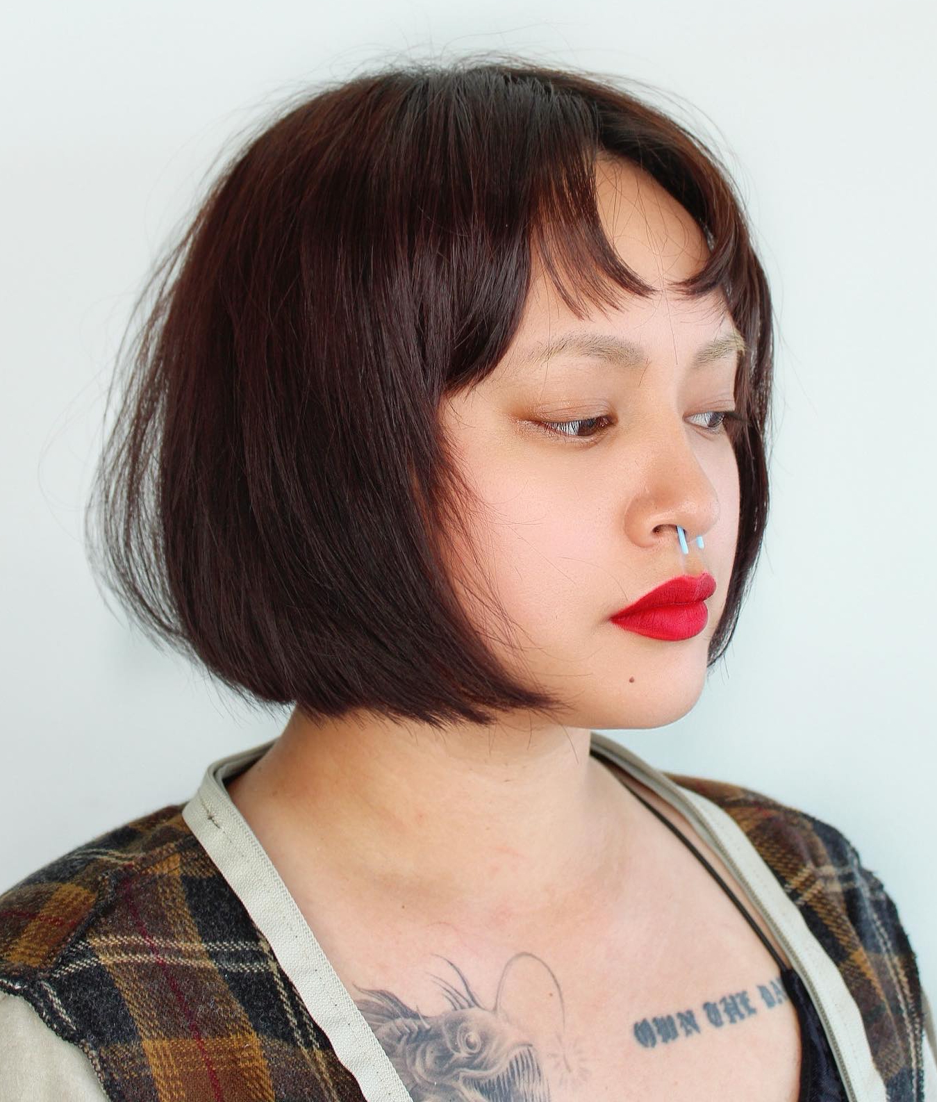 French Bob with Baby Bangs