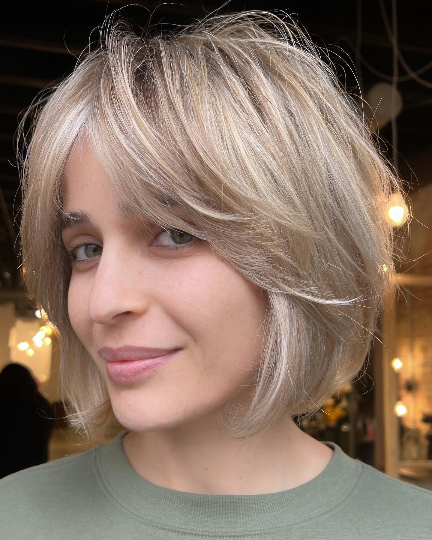 Trendy Chin-Length Bob Hairstyle