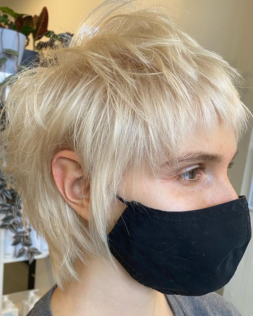 Wispy Layered Pixie for Fine Hair