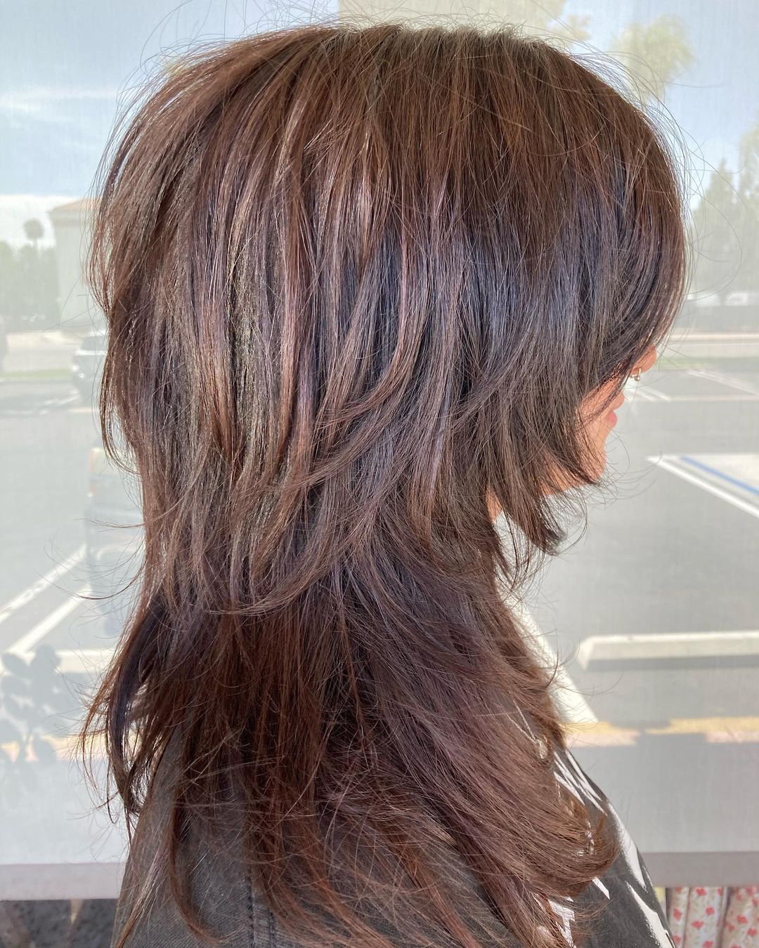 Blowout for Feathered Two-Tier Shag
