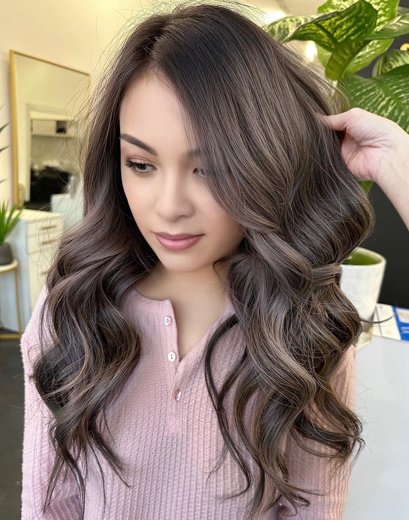 Light Ash Brown Hair with Dimension