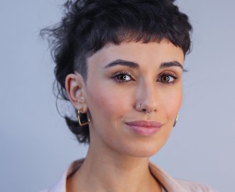 Cool Fluffy Undercut Mullet