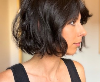 French Bob for Wavy Hair