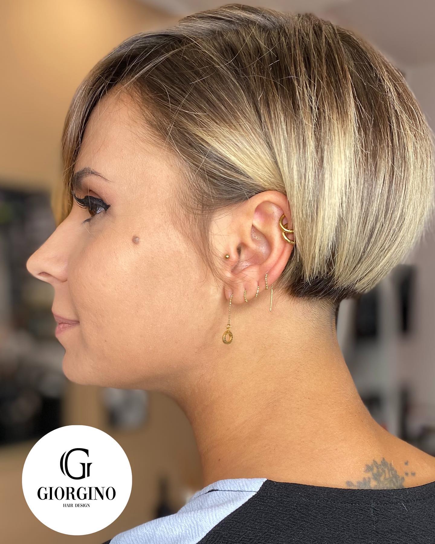 Texturized Bowl Cut Bob