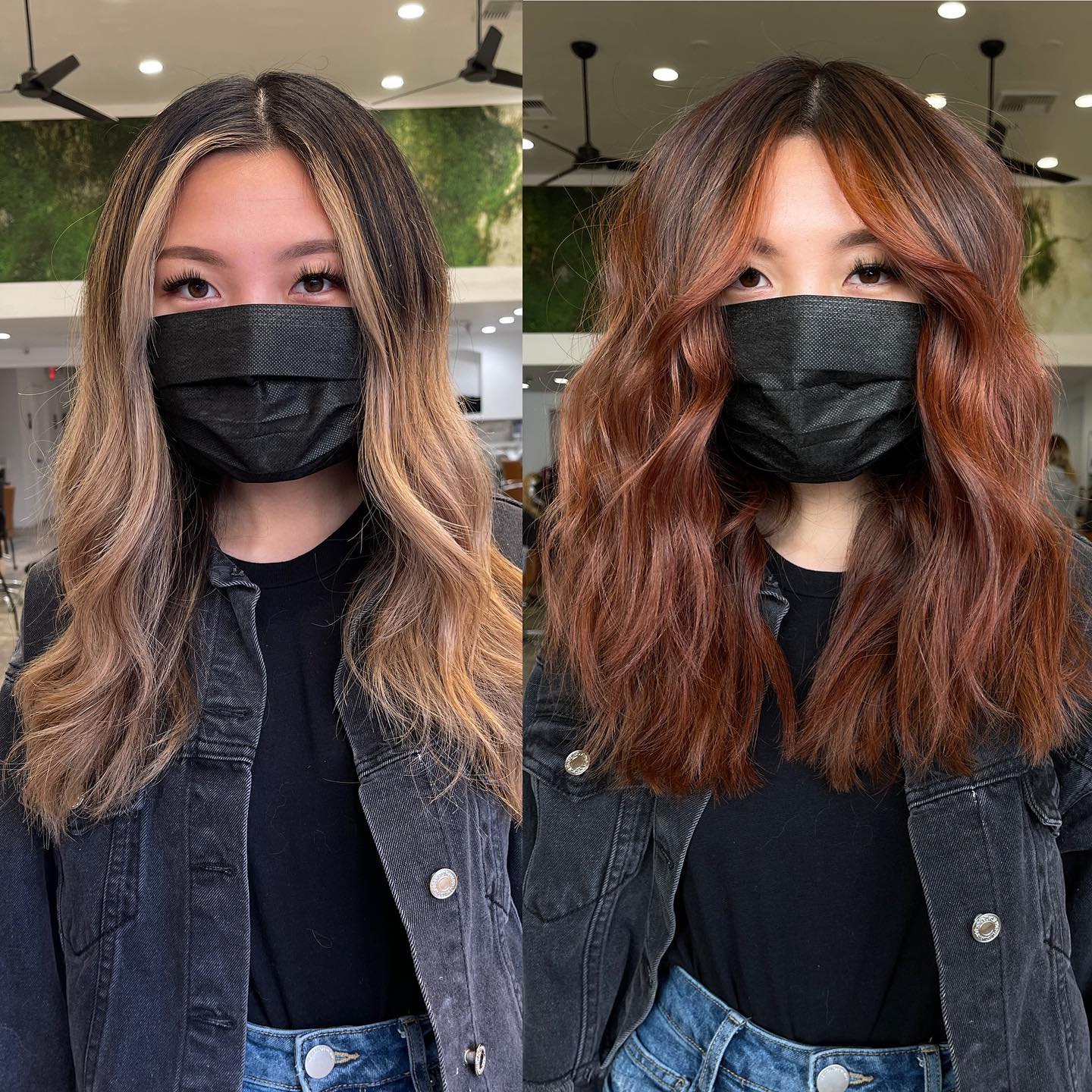 Medium Thick Wavy Hair Before and After