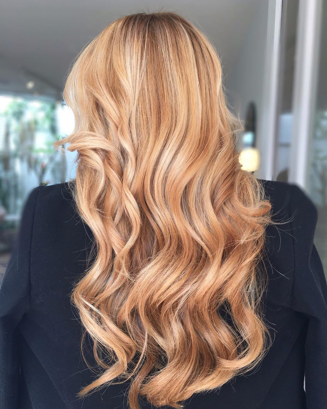 Strawberry Blonde with Light Blonde Highlights