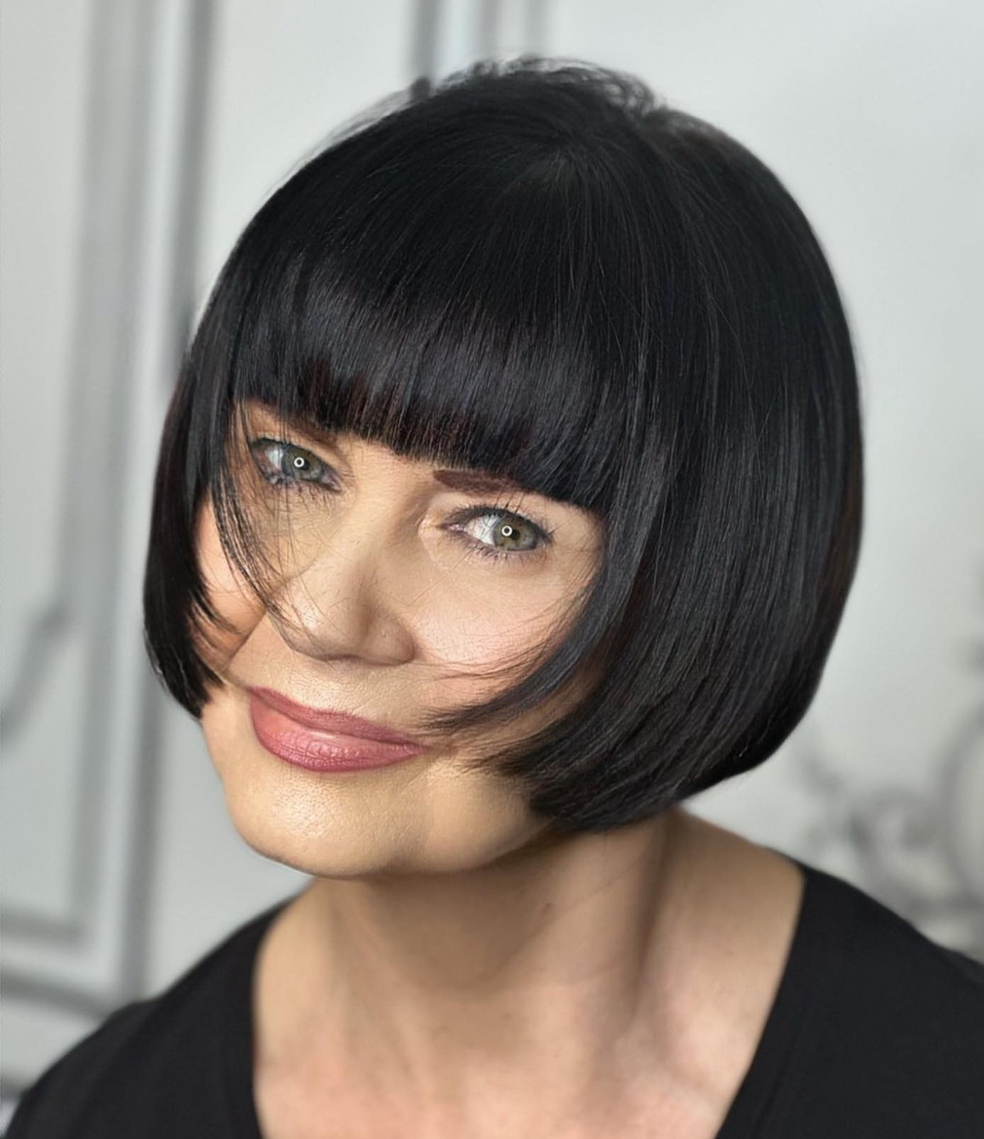 Over 50 Short Stacked French Bob