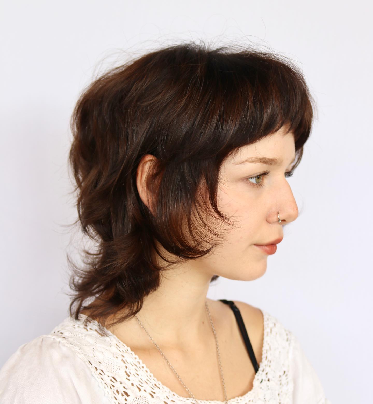 Trendy Soft Collarbone Wolf Cut