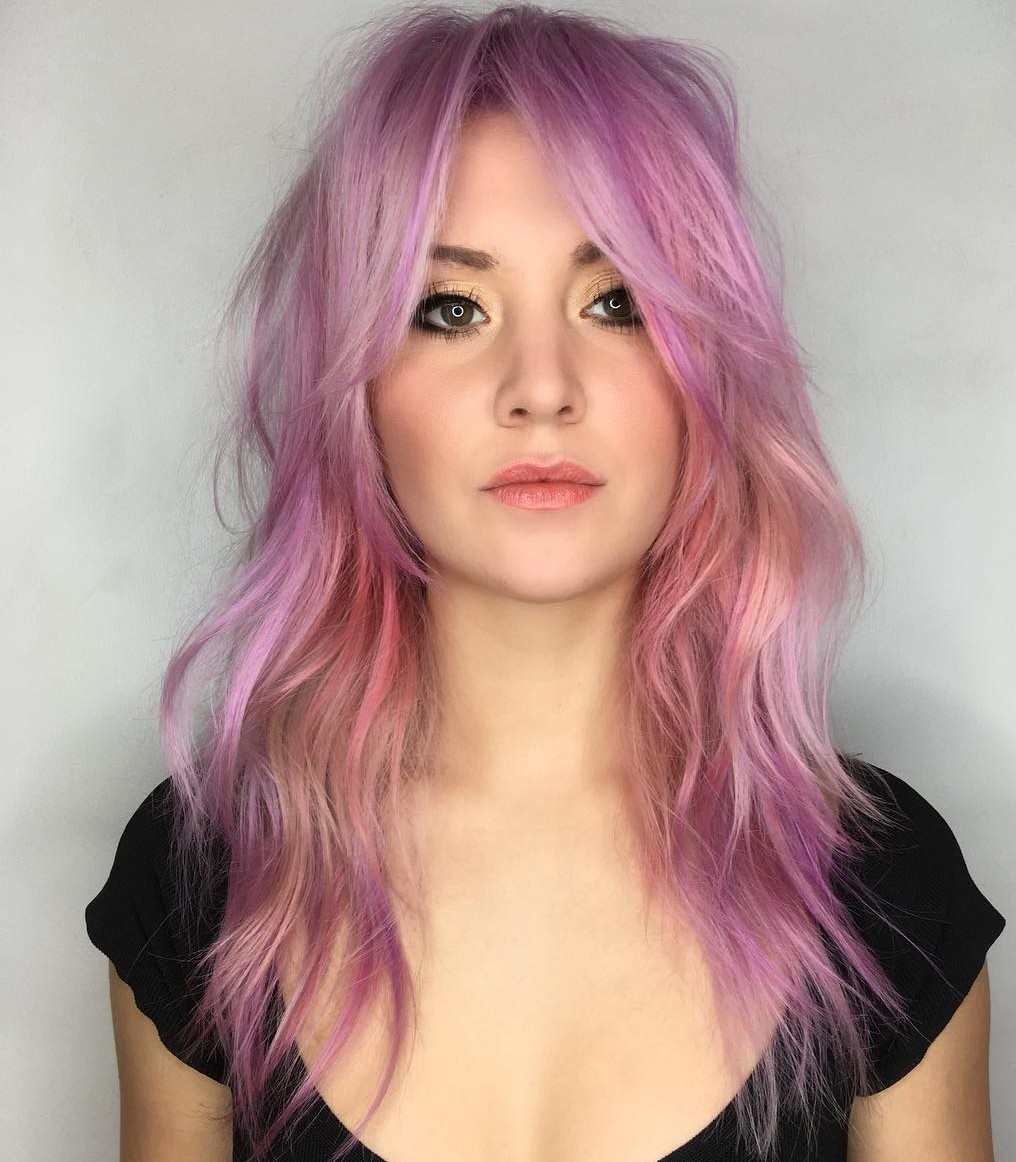 Long Lavender Shag