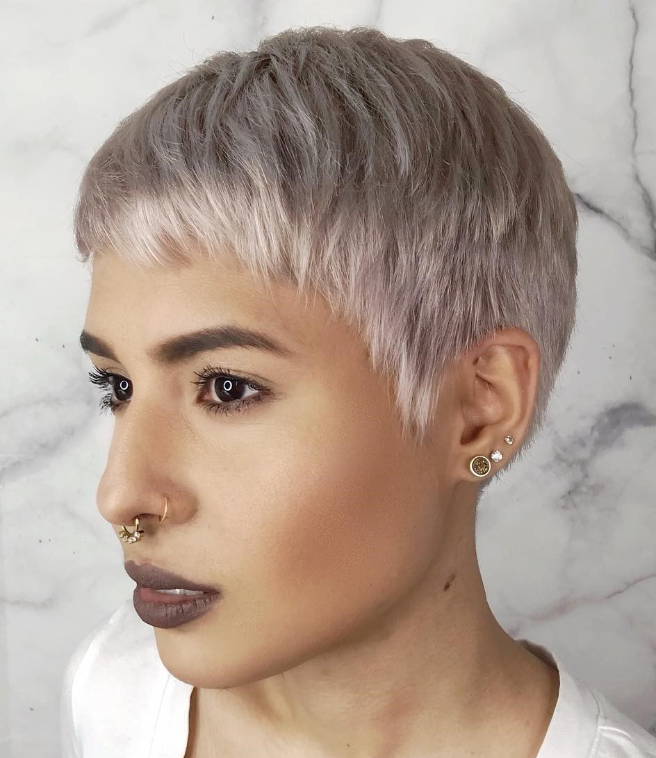 Light Short Pixie Cut