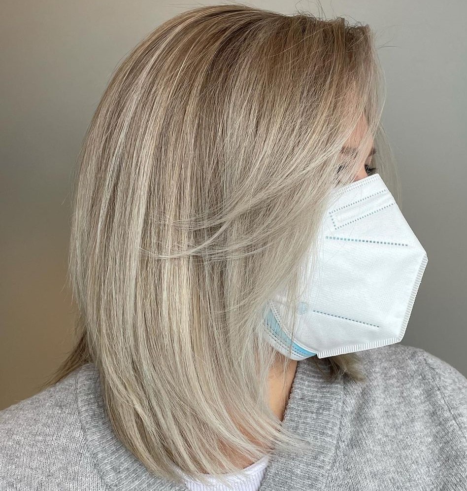 Covering Gray Hair with Highlights