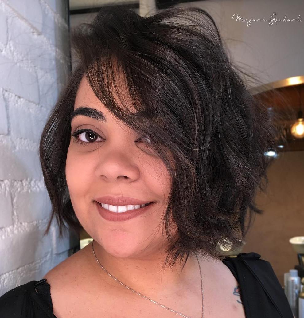Bob Haircut for a Prominent Nose
