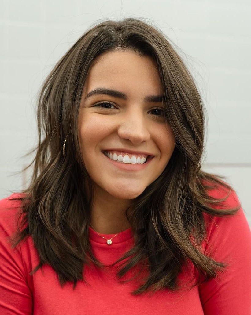 Shoulder-Length Hair with Soft Layers