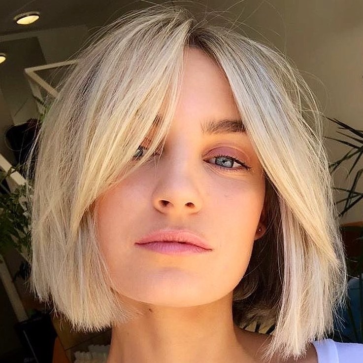 Trendy Short Shaggy Bob Hairstyle