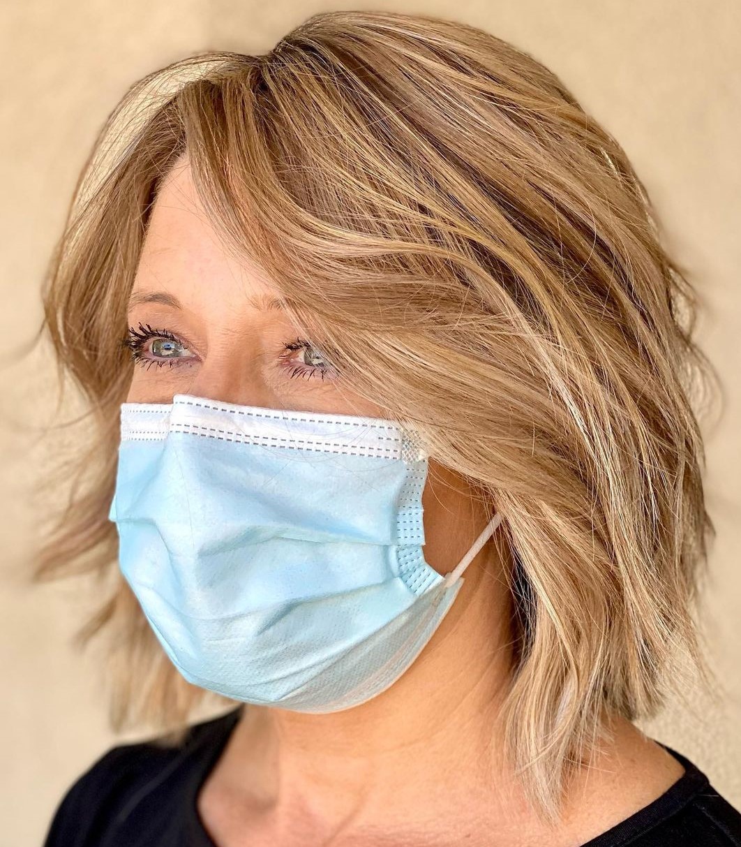 Lob Hairstyle Over 50