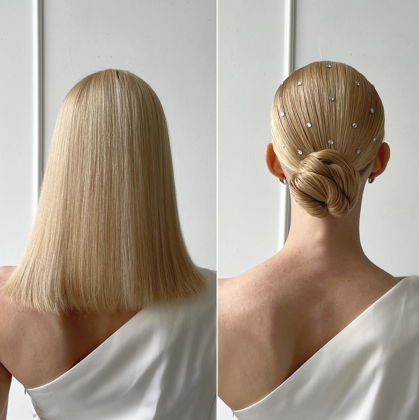 Polished Chignon for Wedding