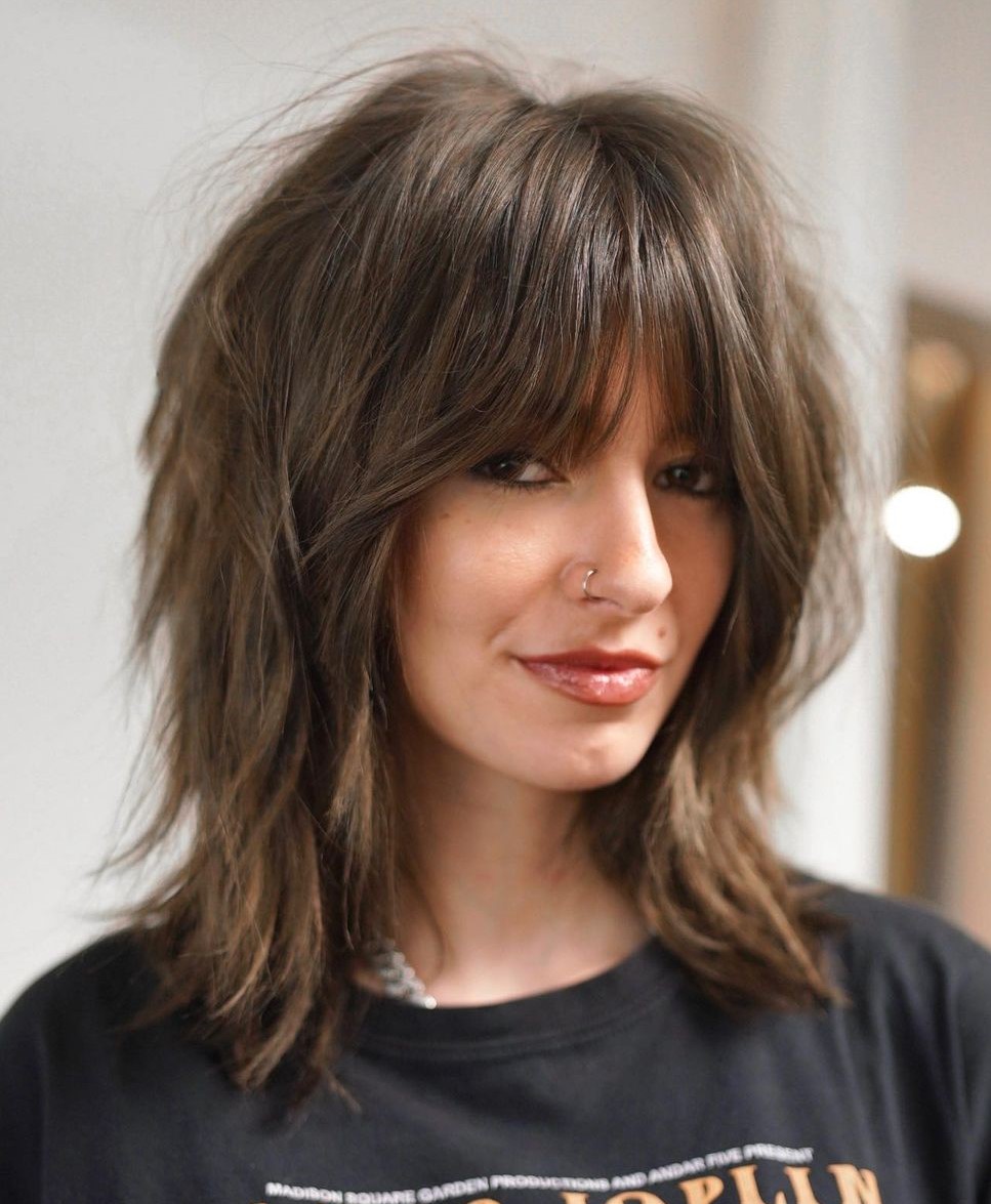 Soft Trendy Wolf Cut for Thin Hair