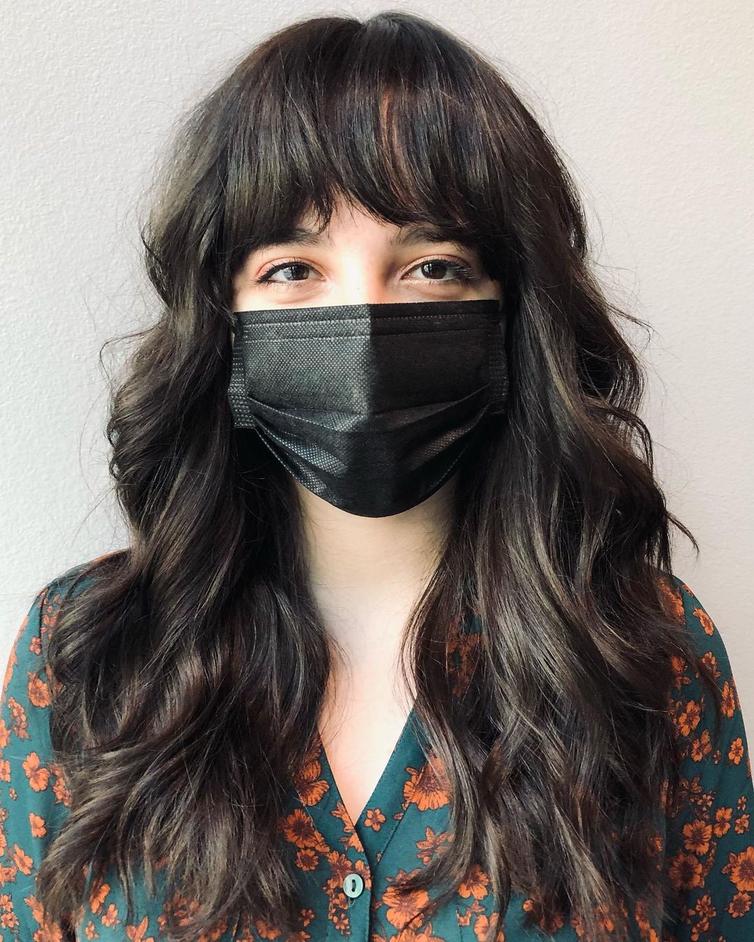 Long Shag with Waves and Bangs