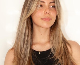 Curtain Bangs for Straight Hair