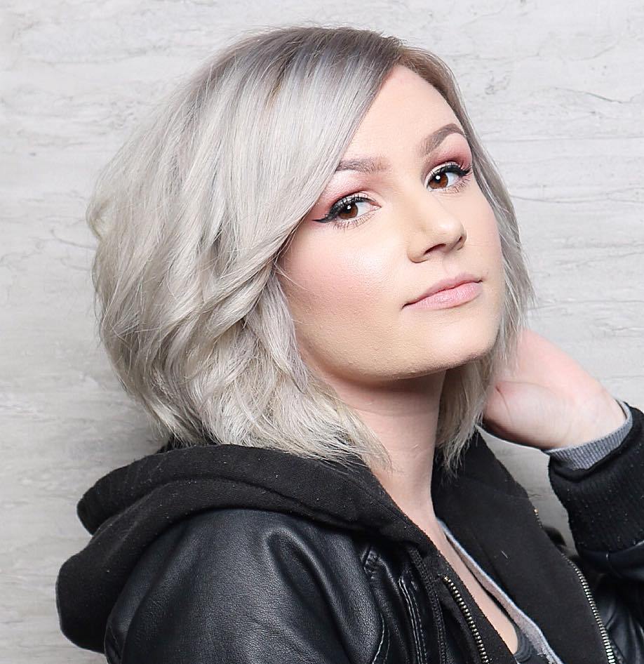 Bob with a Side Part for Thick Hair