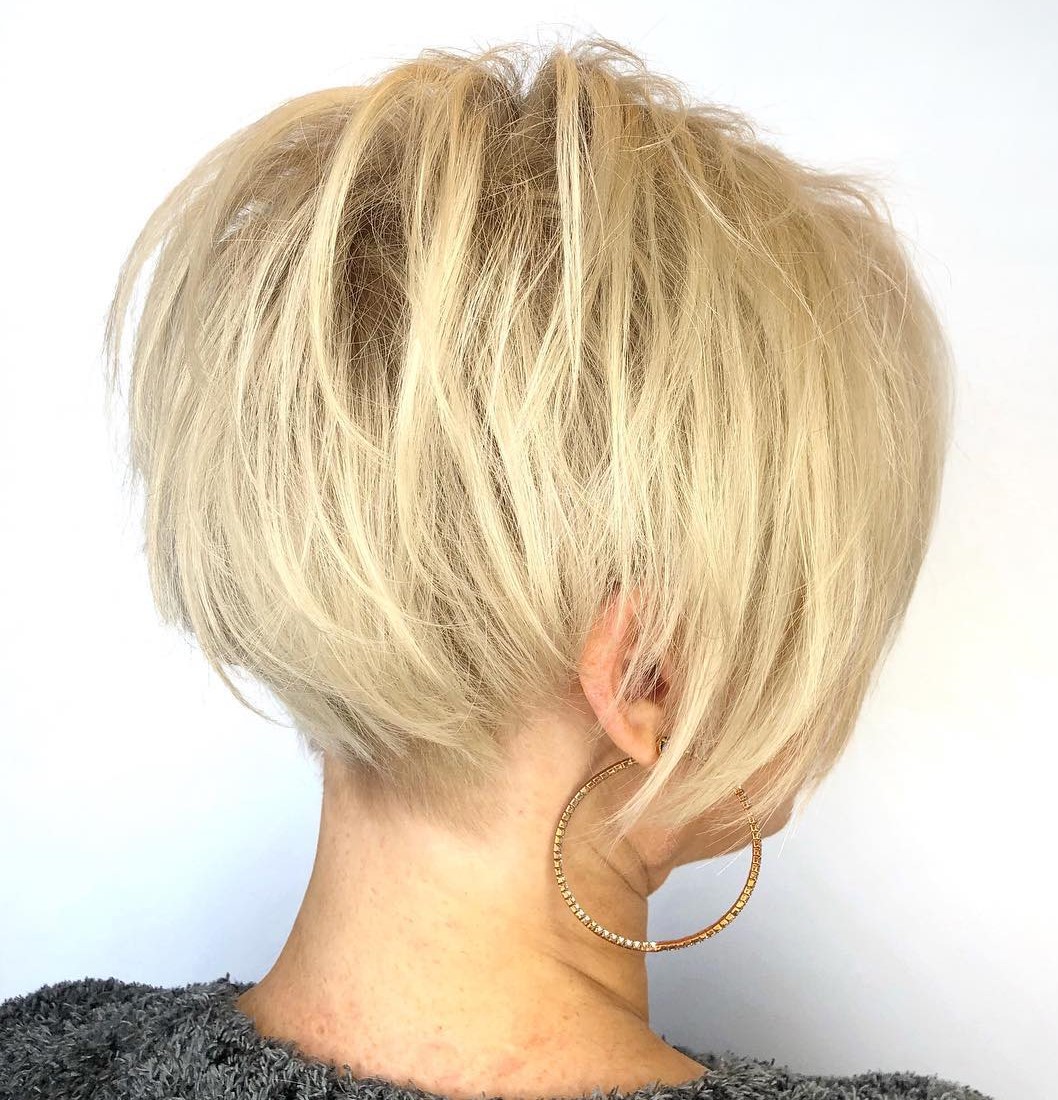 Teased Textured Pixie Cut