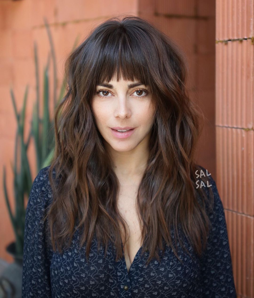 Piece-y Shoulder Blades Length Layered Haircut