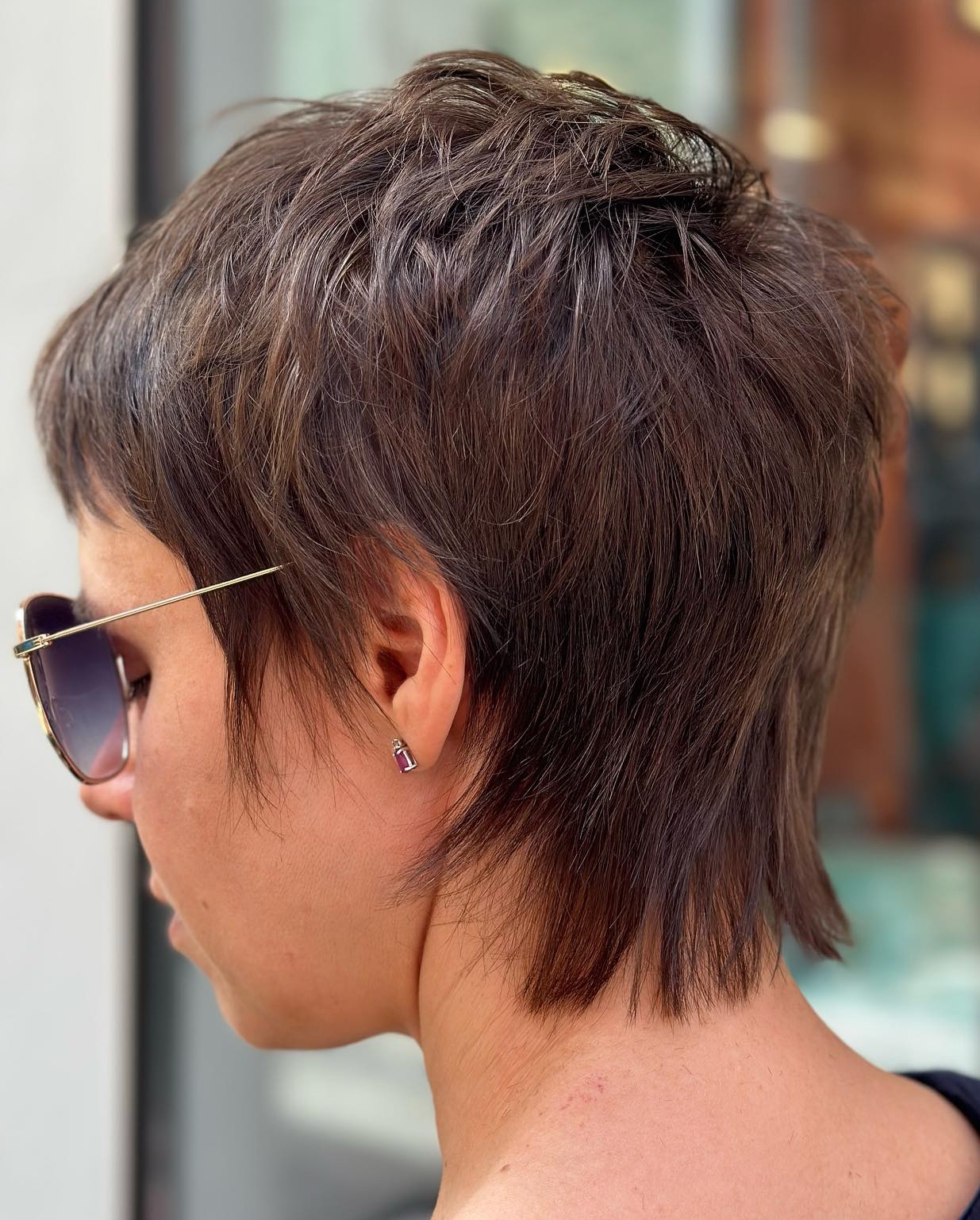 Edgy Wolf Cut Pixie Hairstyle